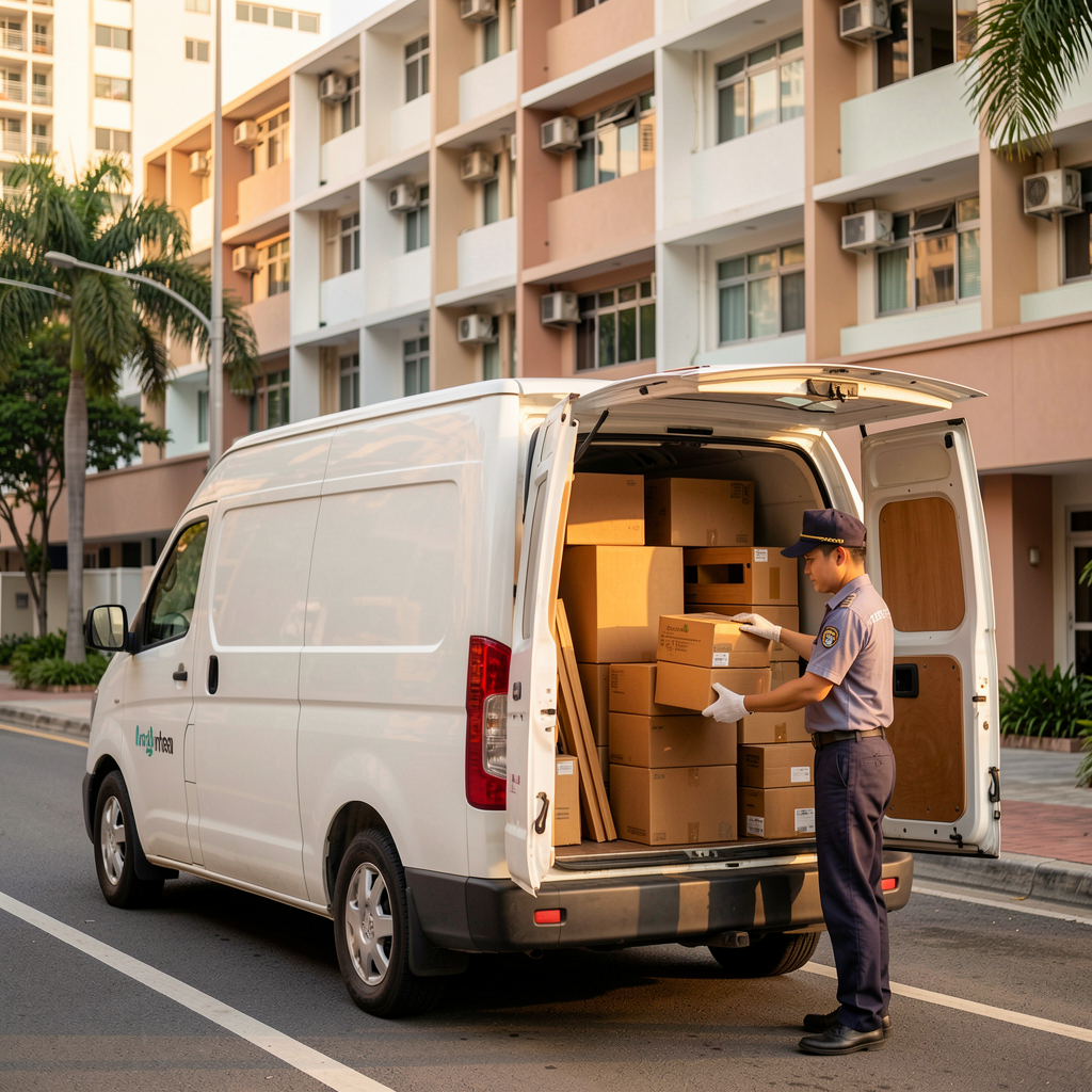 Van and parcel delivery Singapore