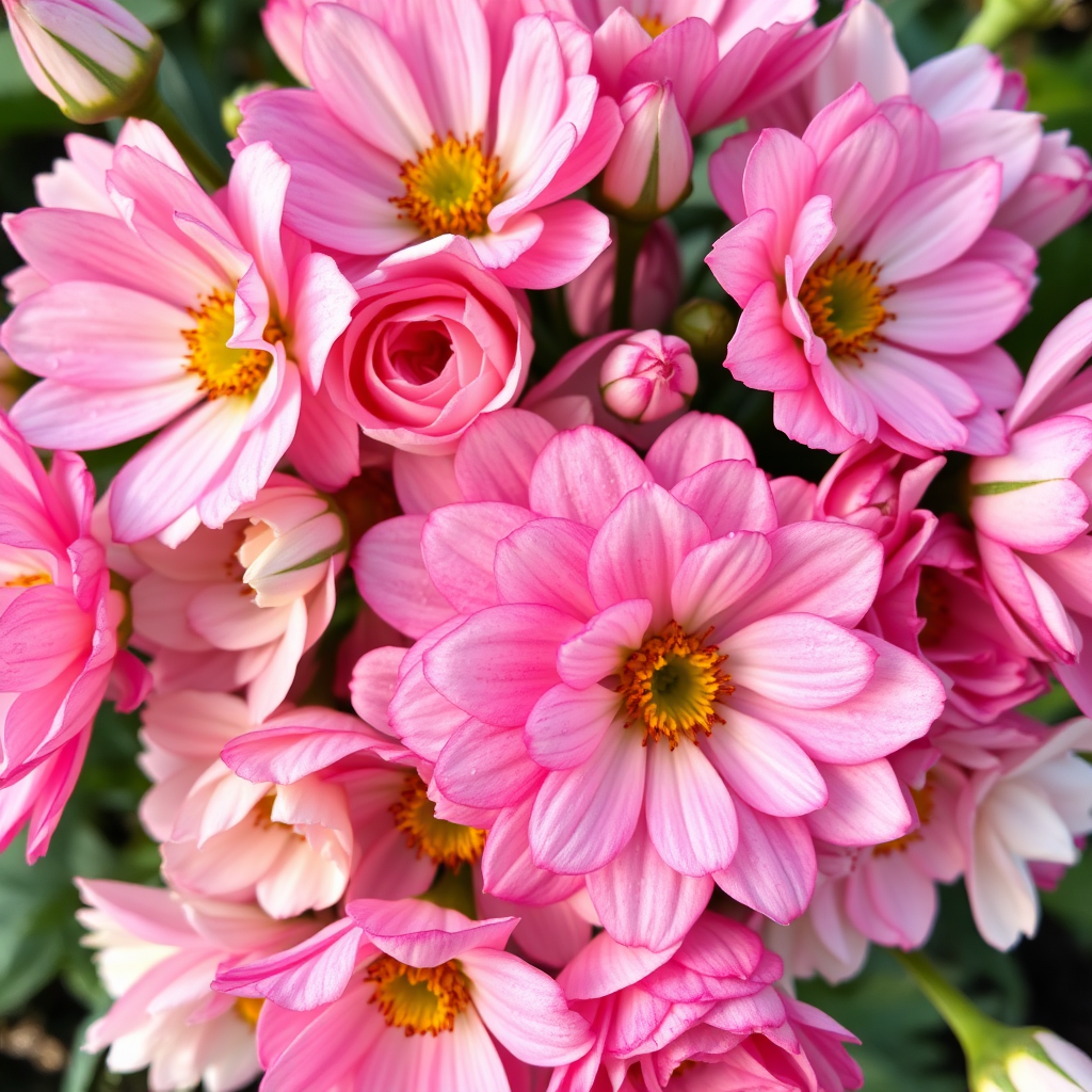 Fresh Blooms at Farm