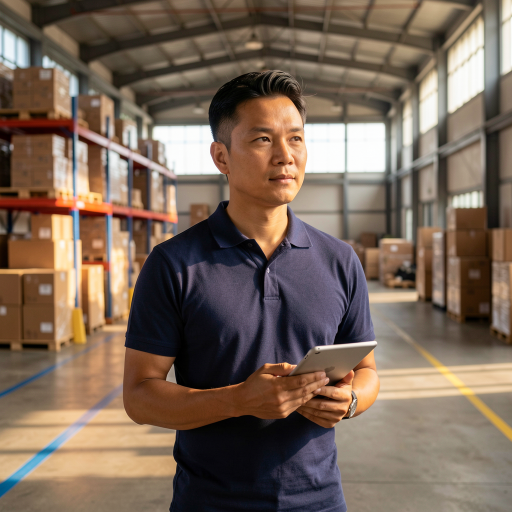 Singapore warehouse business owner