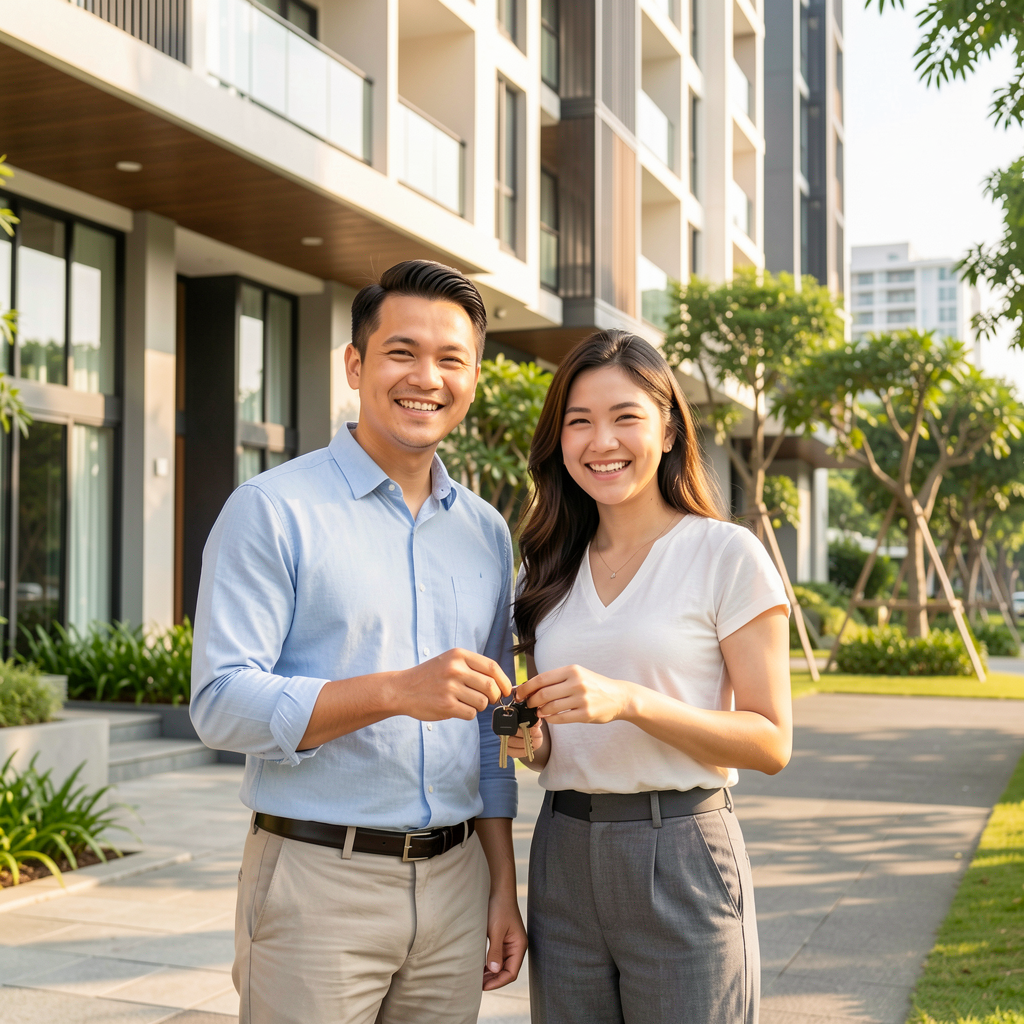 Happy Singapore homeowners