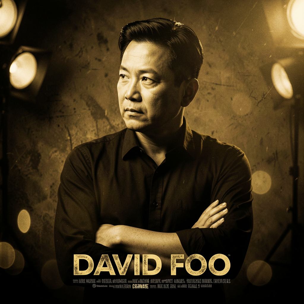 Portrait of David Foo, founder of Film Mall