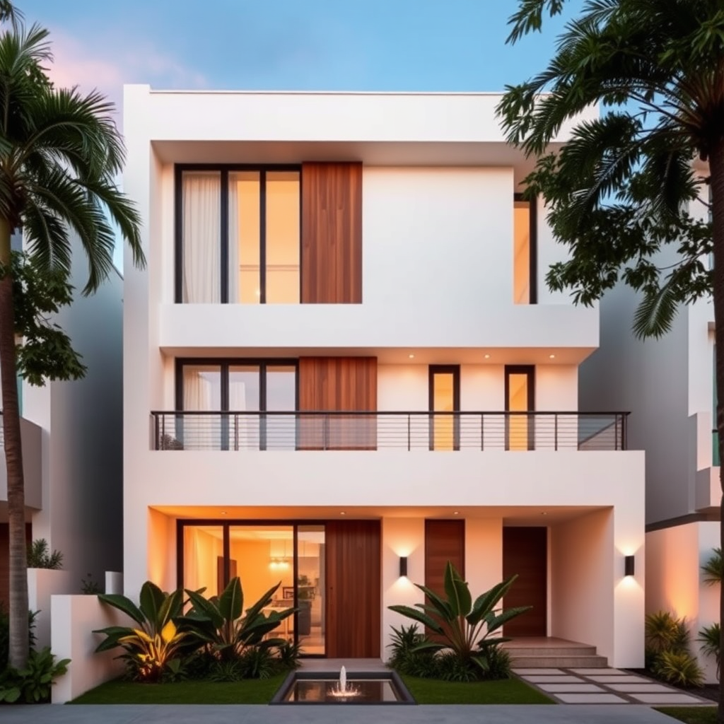 Modern terrace house rebuild Singapore