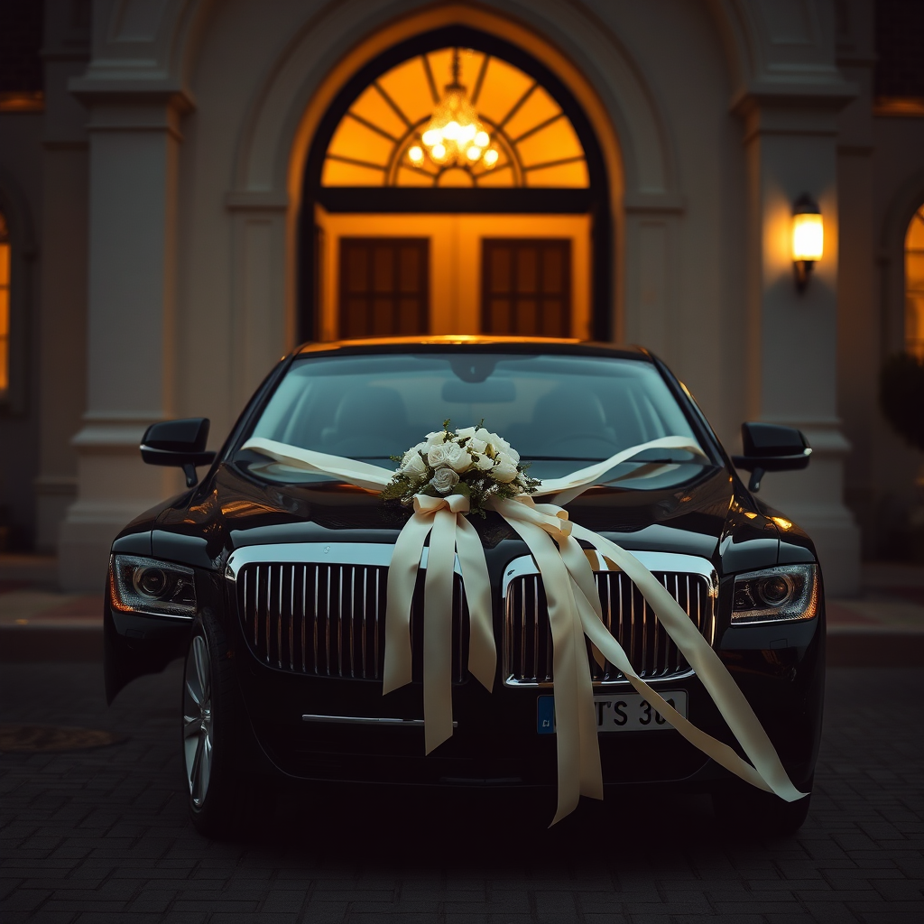Wedding chauffeur car