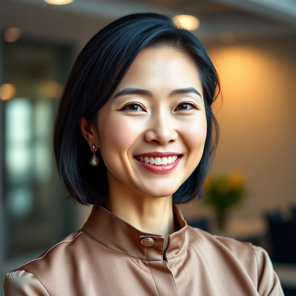 Asian female client avatar