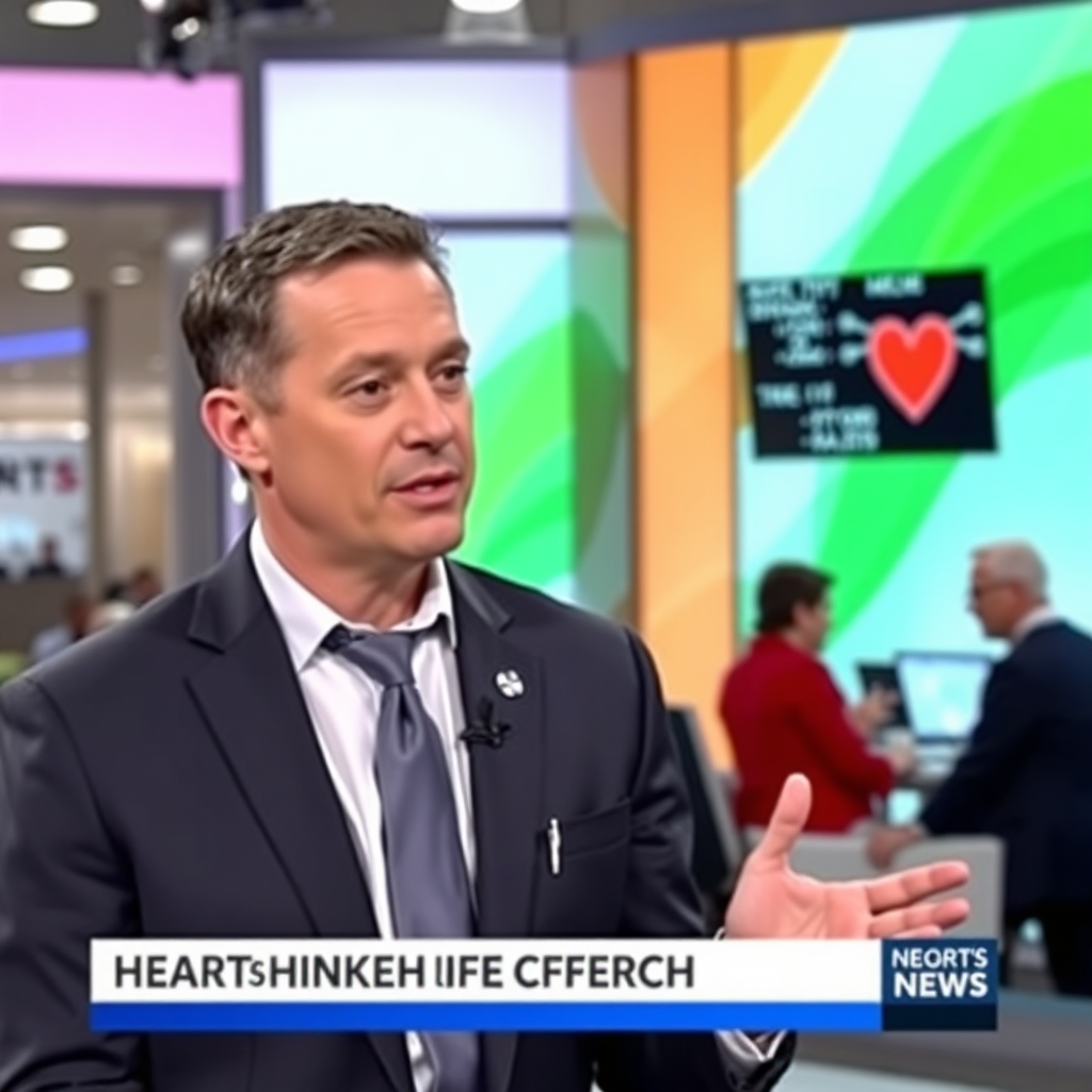 Doctor on TV interview