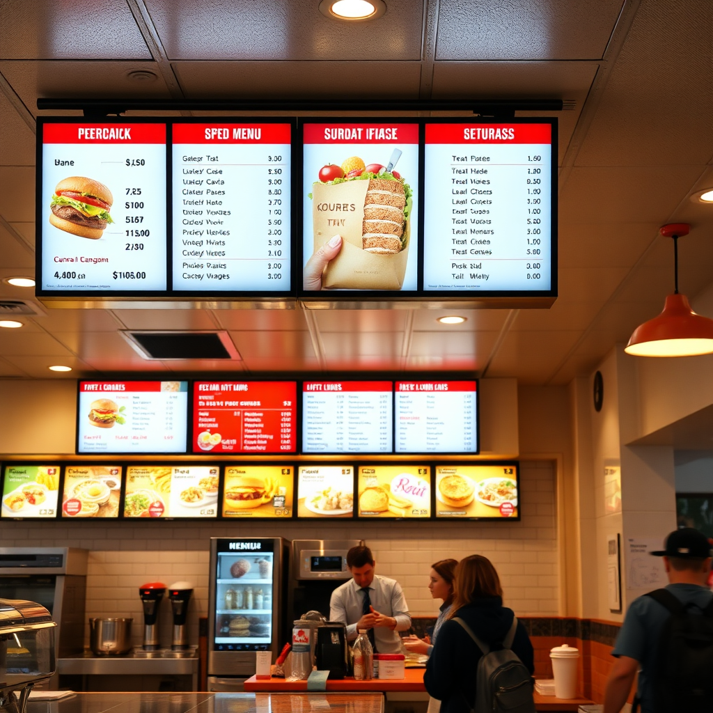 F&B Menu Boards