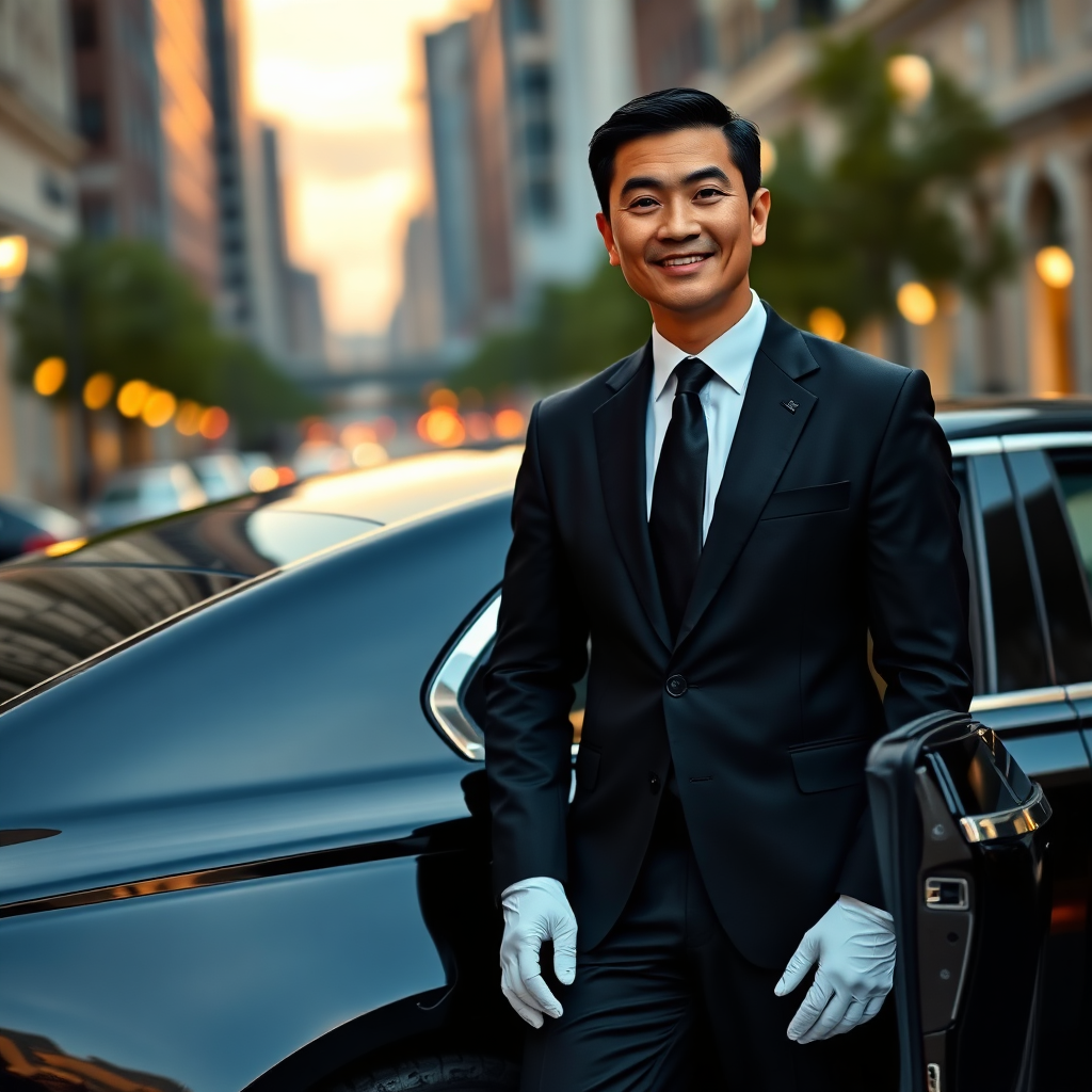 Professional Asian Chauffeur