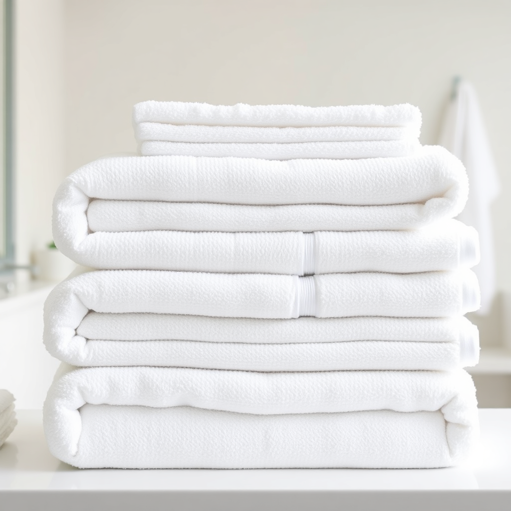 Plush body towels