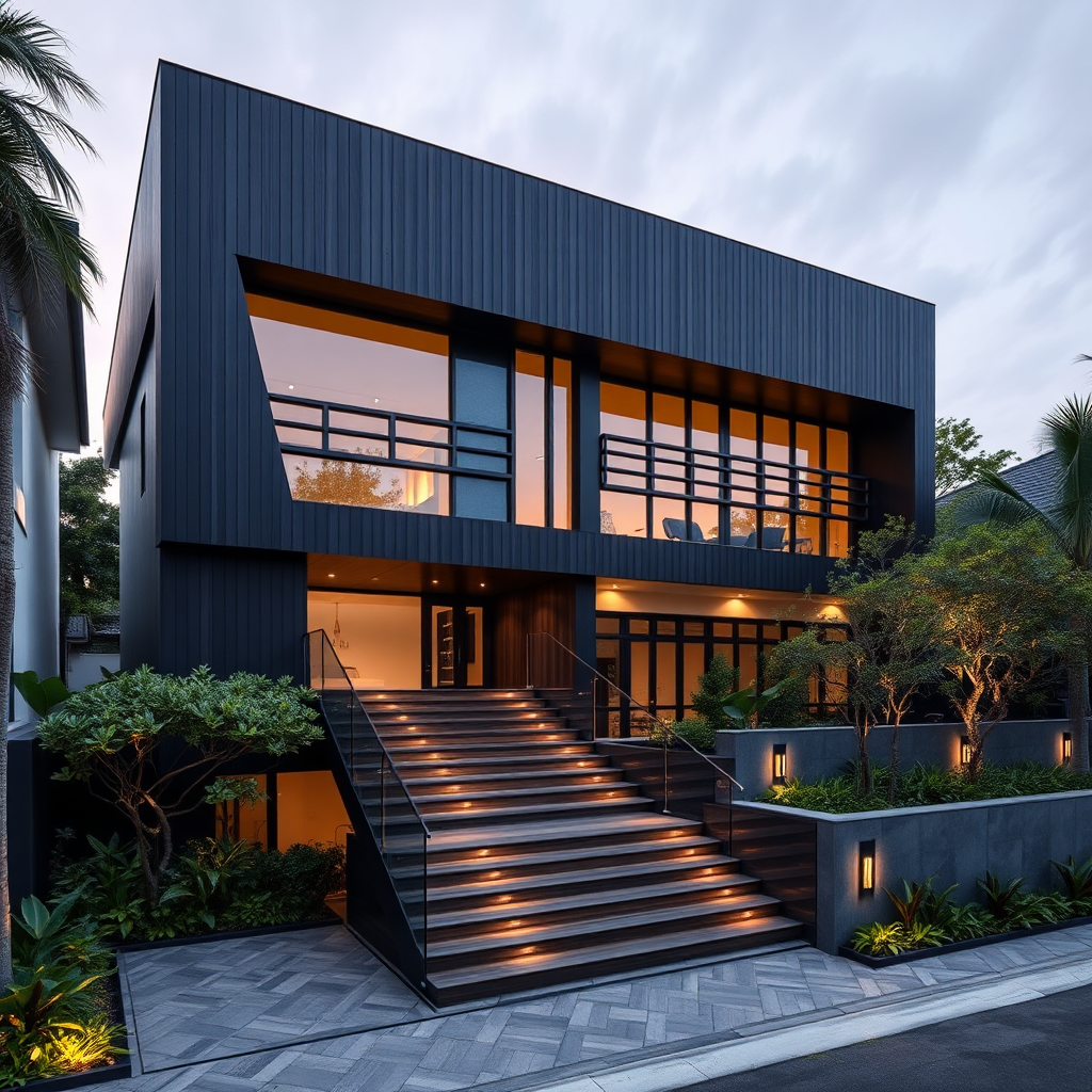 Modern contemporary landed home Singapore