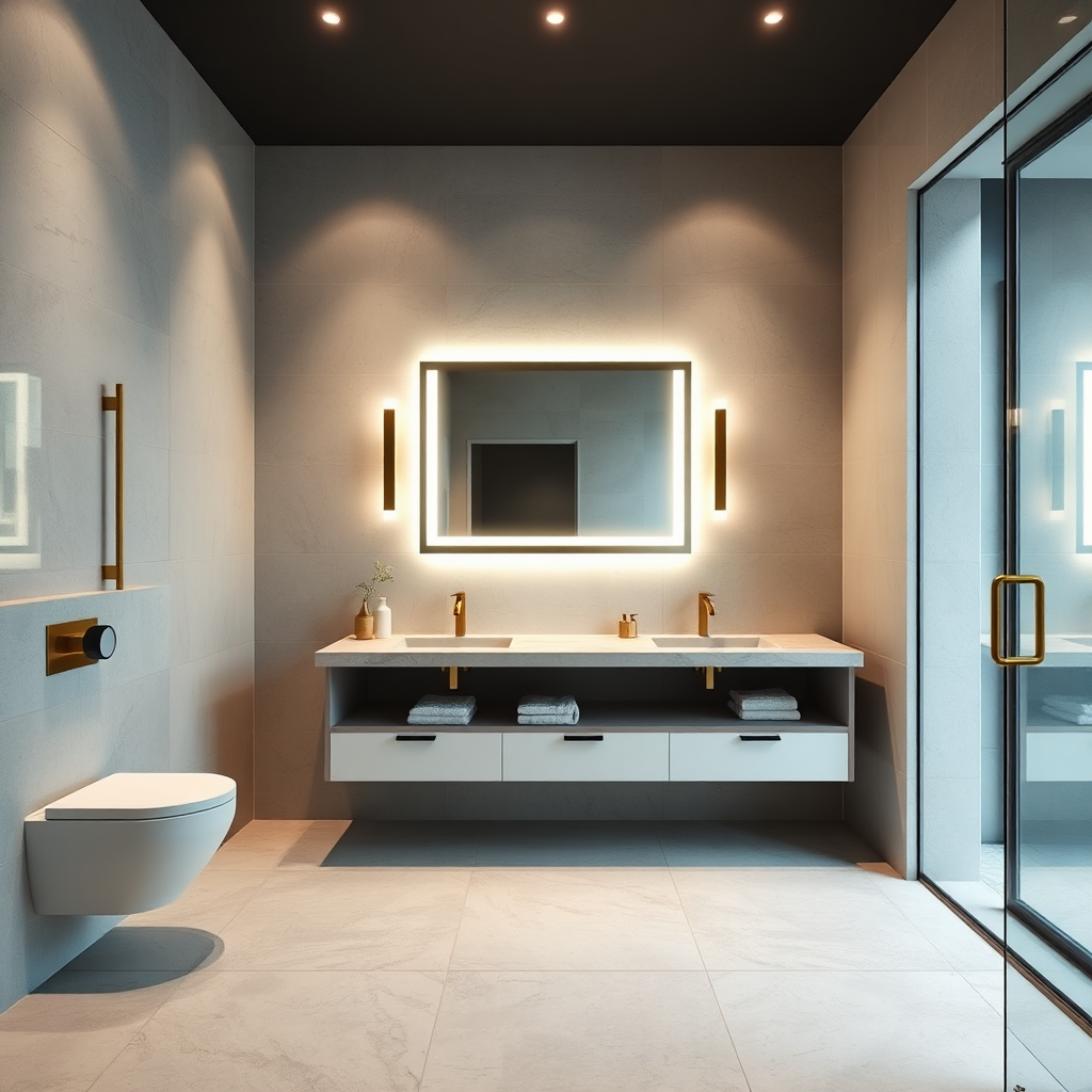 Modern HDB Toilet Transformation