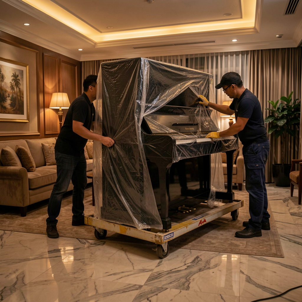 Piano moving specialist Singapore