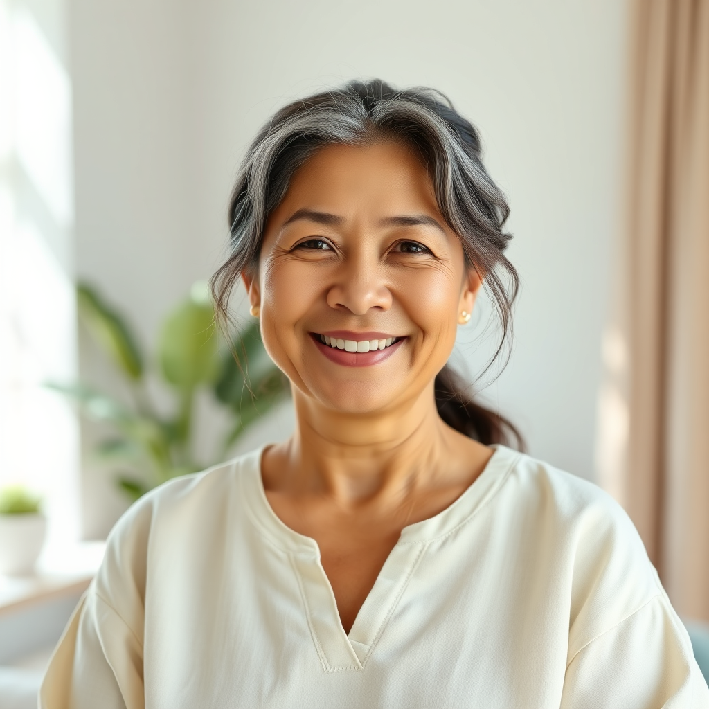 Portrait of Aunty Sha