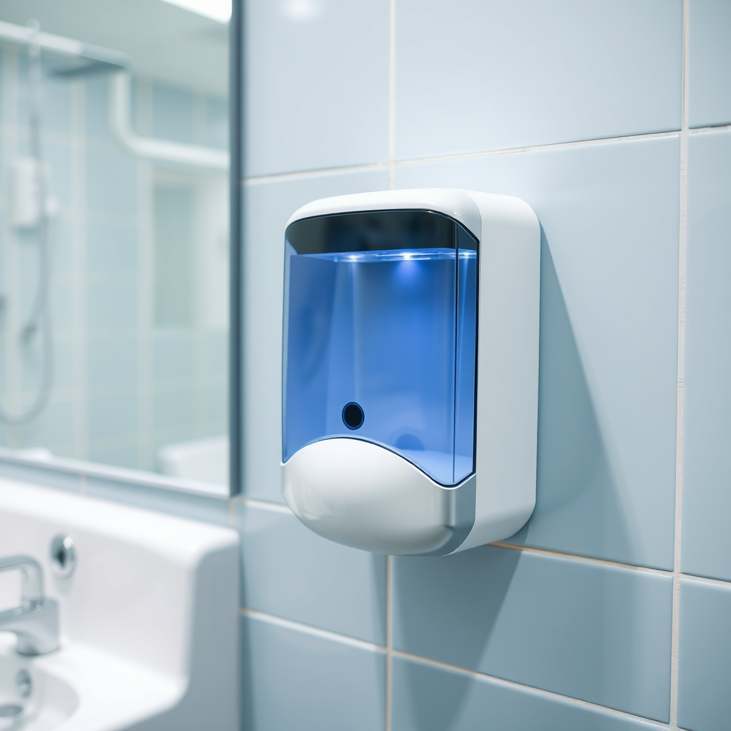 Wall-mounted soap dispenser