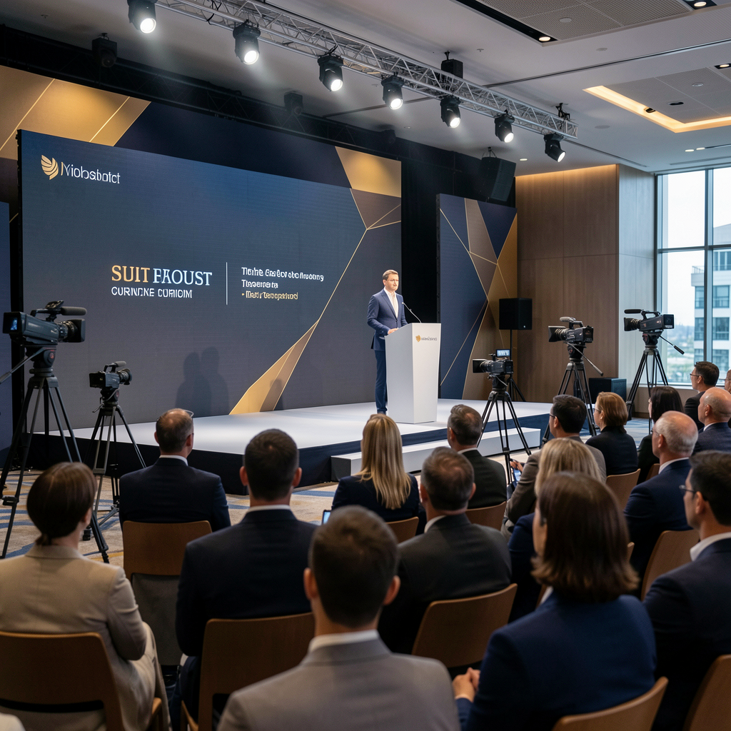 Corporate event coverage