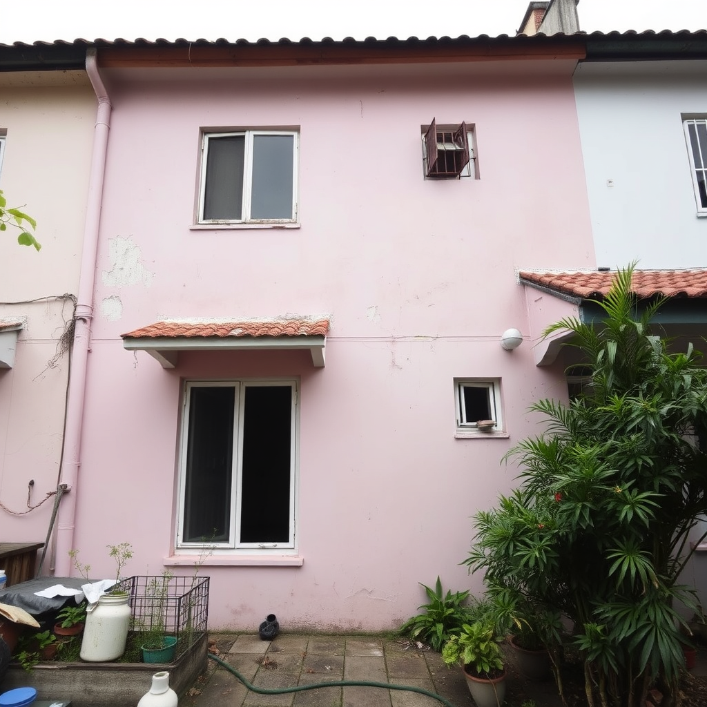 Before rebuild of old landed house Singapore