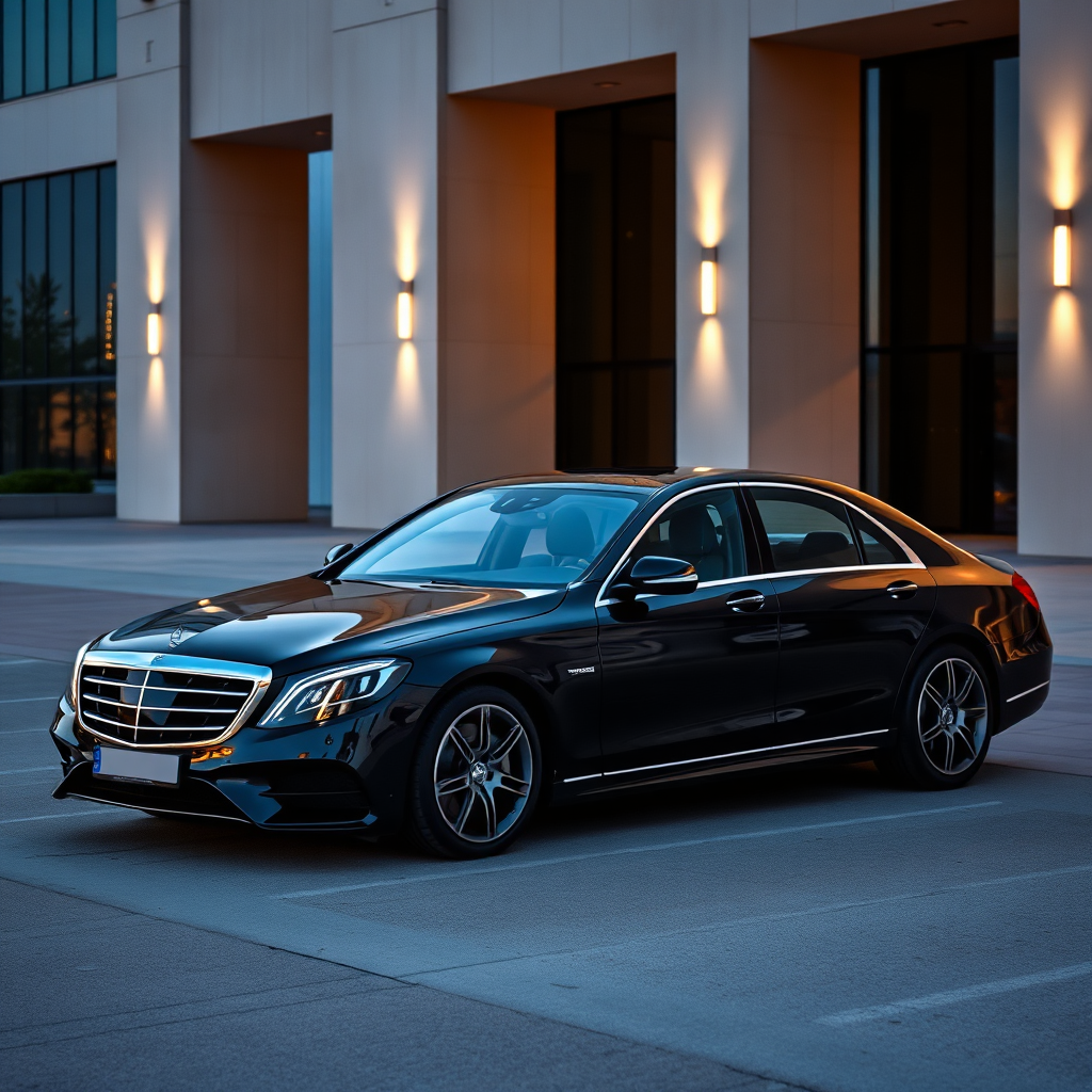 Mercedes S-Class and BMW 7 Series