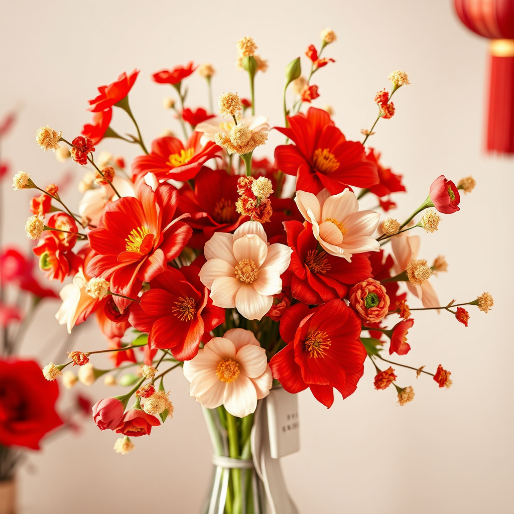 CNY festive flowers