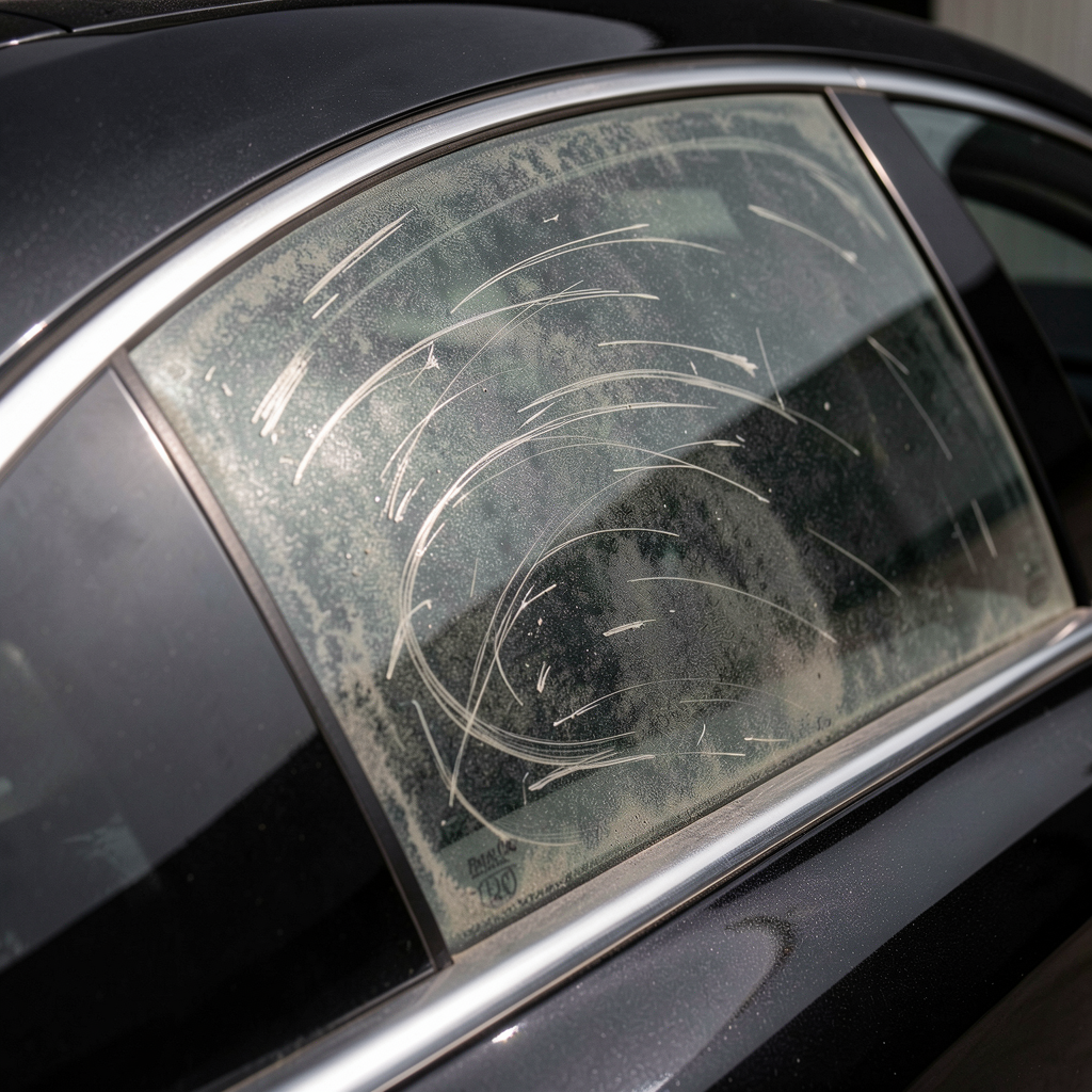 Before glass polishing