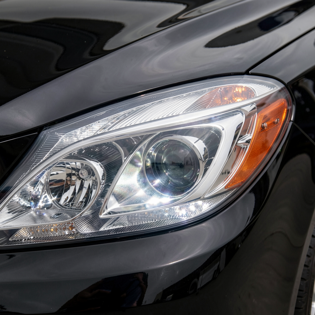 After headlight restoration