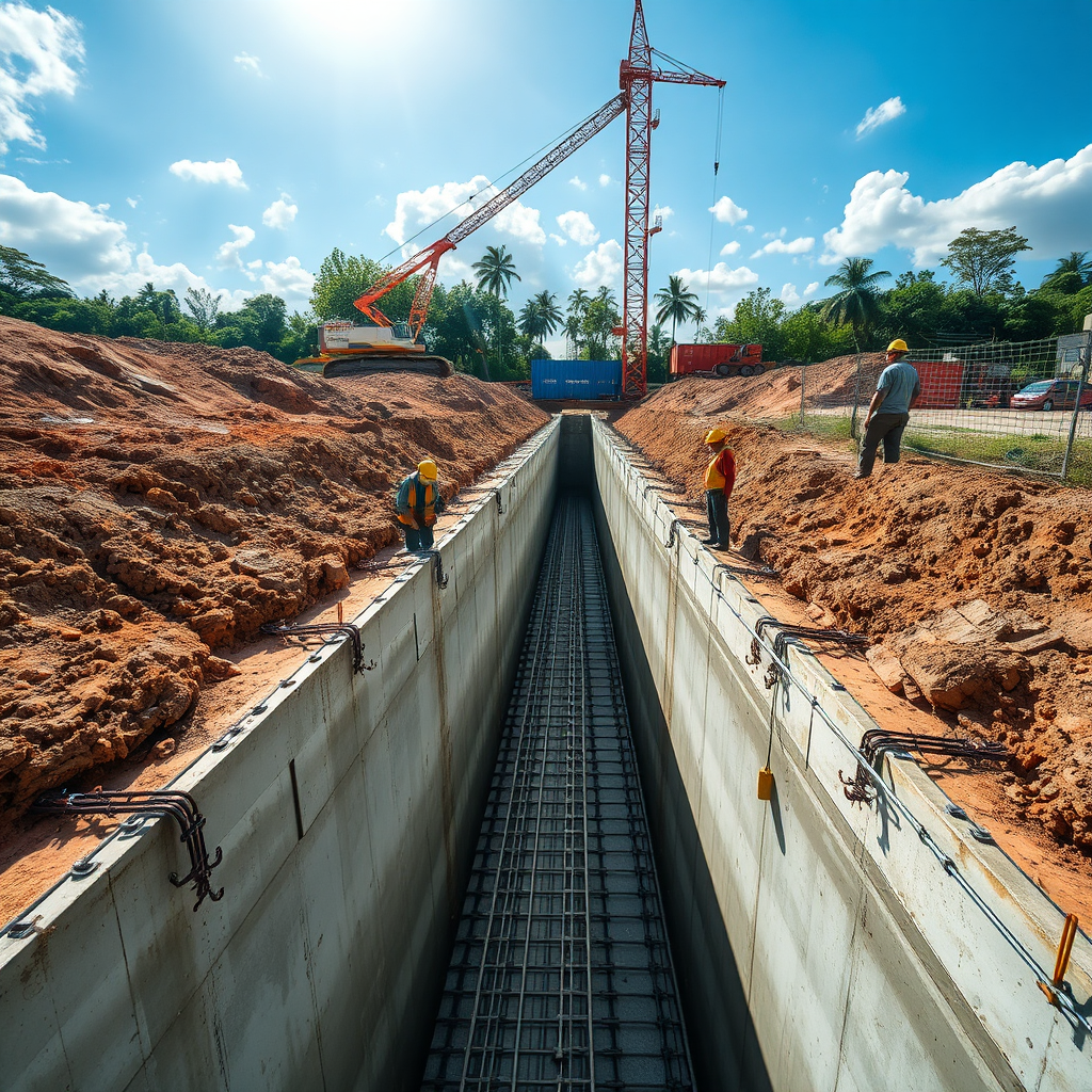 Drainage infrastructure project