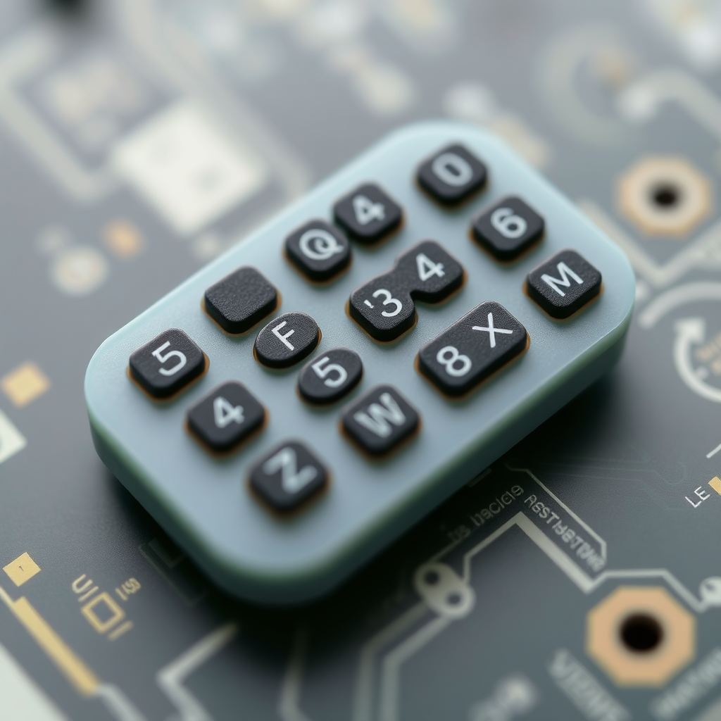 Printed keypad