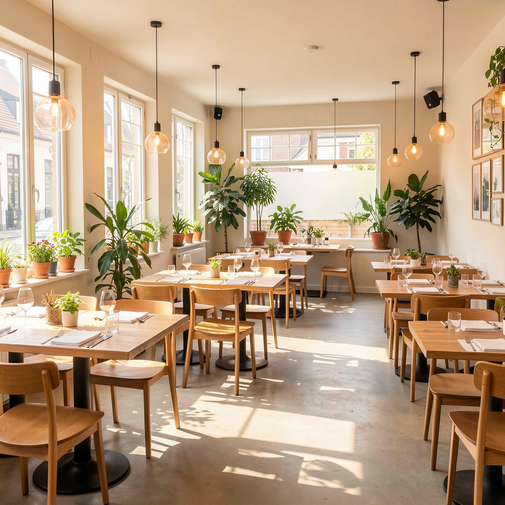 Restaurant dining area