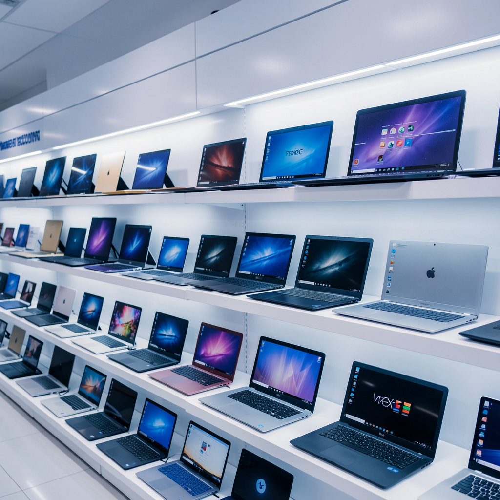 Multiple laptop models