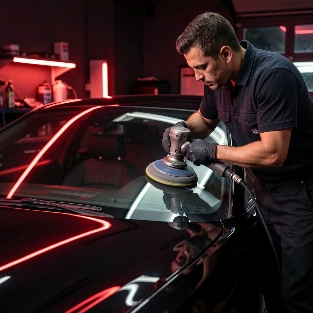 Glass detailing service