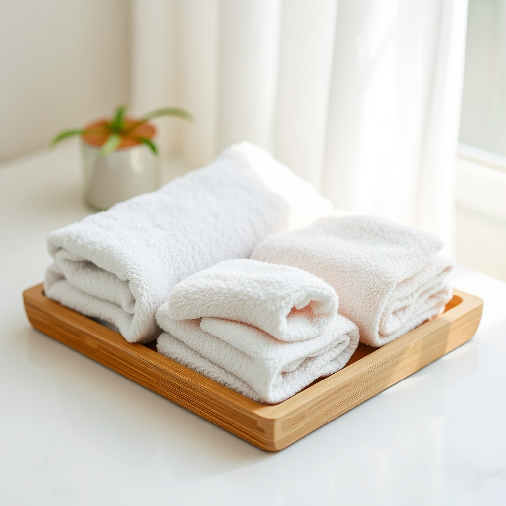 Soft face towels