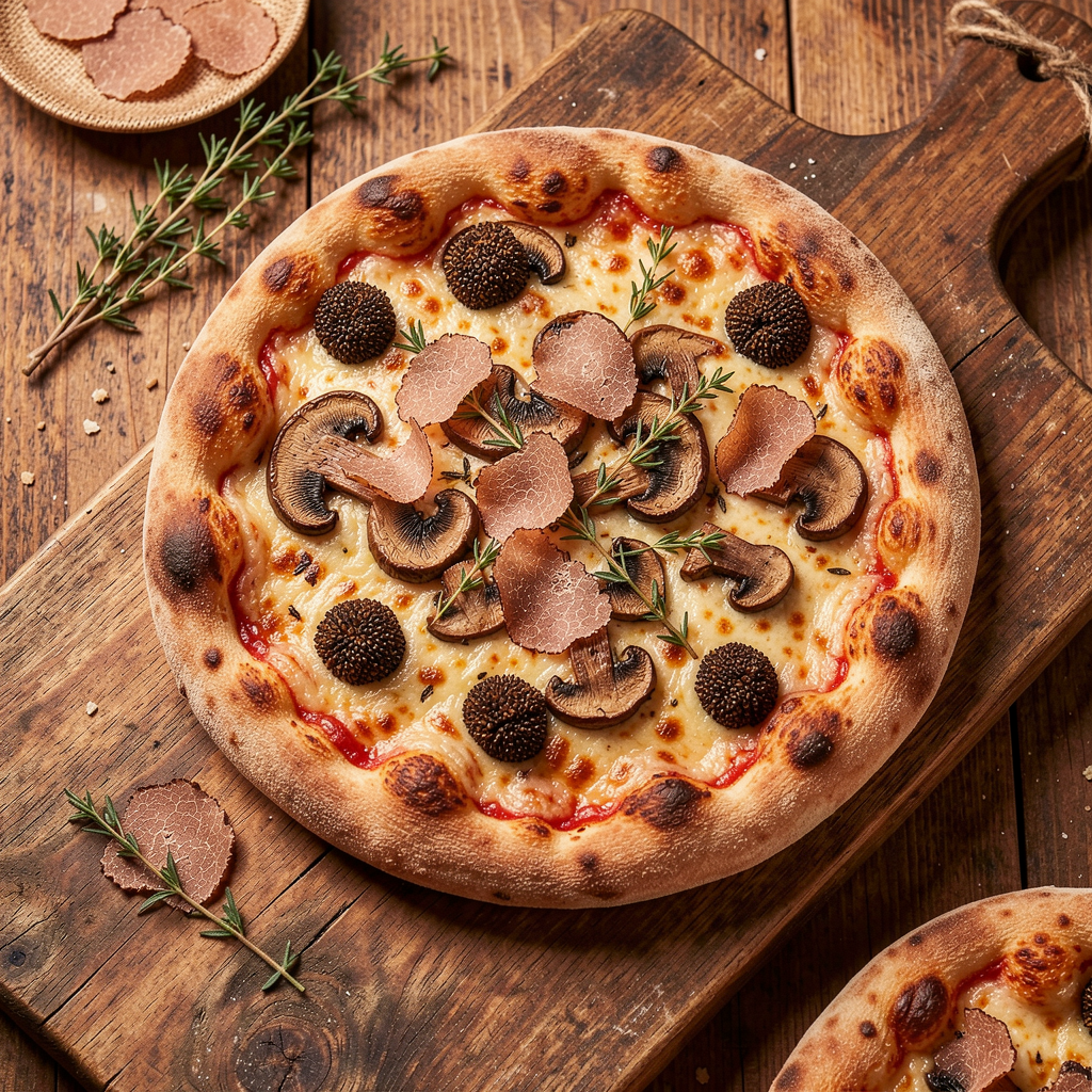 Mushroom Truffle Pizza