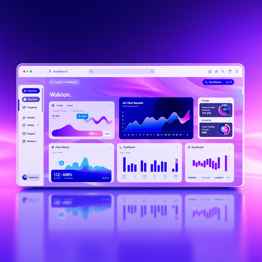 ClickSites AI Dashboard Preview - AI Landing Page Builder Tool Interface
