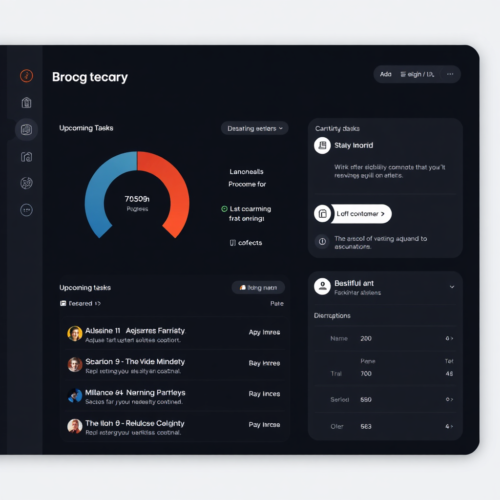 Dashboard Interface