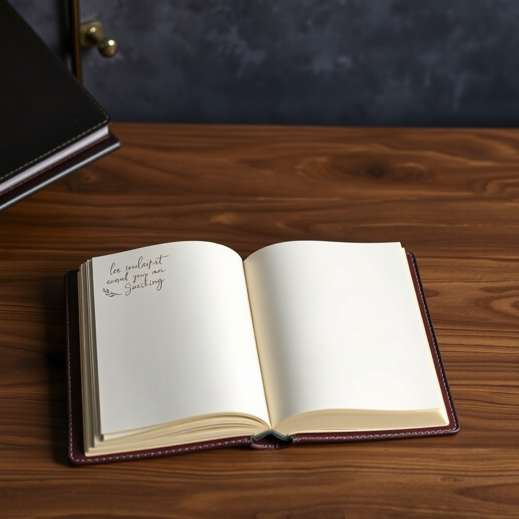 Custom Engraved Notebook