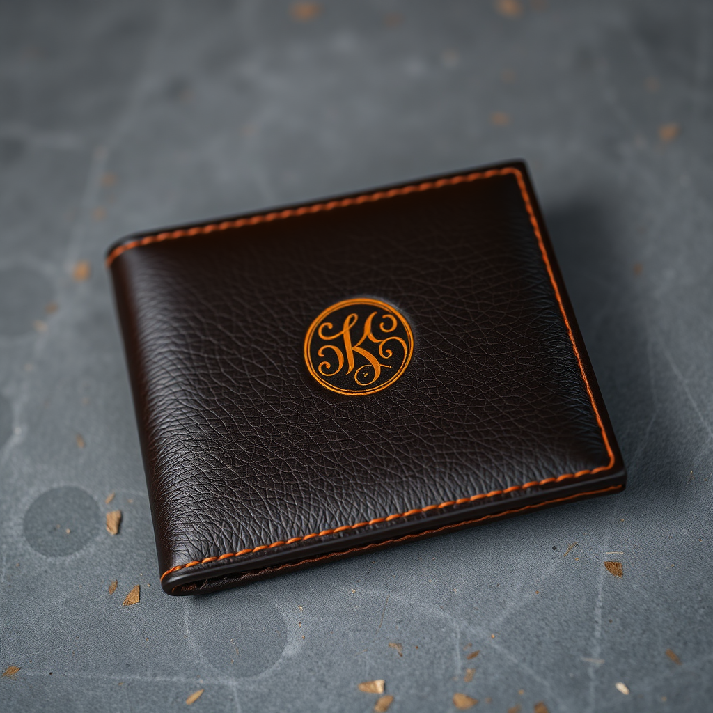 Personalized Leather Wallet