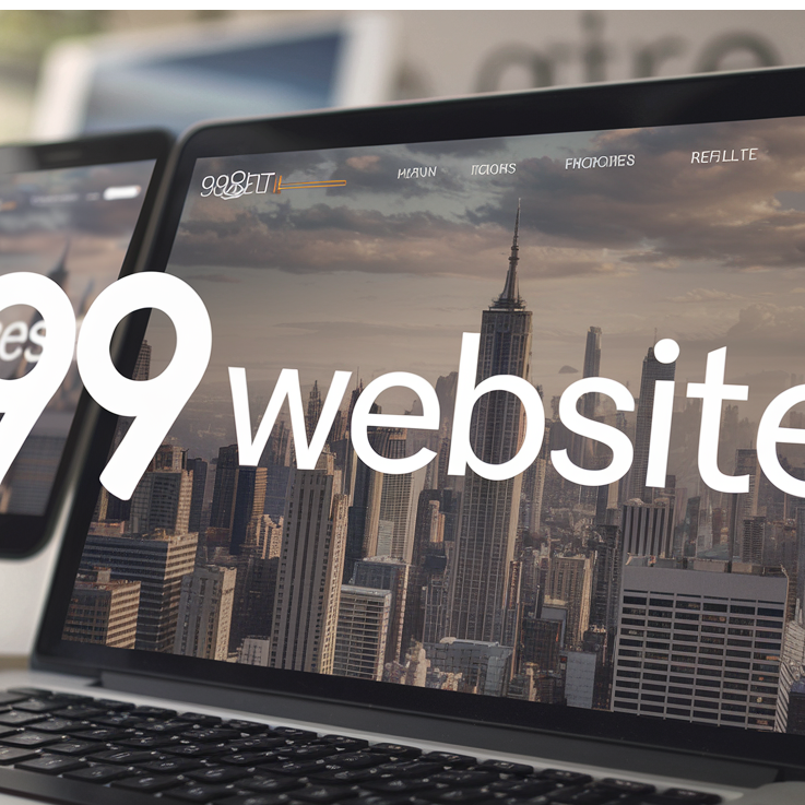 Photorealistic image of a selection of different, high-quality websites displayed on multiple devices (laptop, tablet, mobile).  The image should focus on variety and visual appeal.  The color palette should be bright and modern, representing a wide range of options and styles.  Style references: Portfolio website showcasing successful projects.  Technical specs: 4K resolution, high quality.