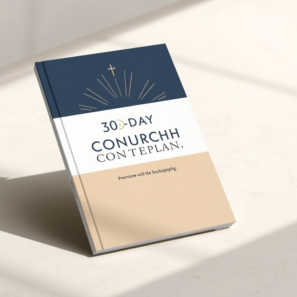 Preview cover of the 30-Day Church Content Plan