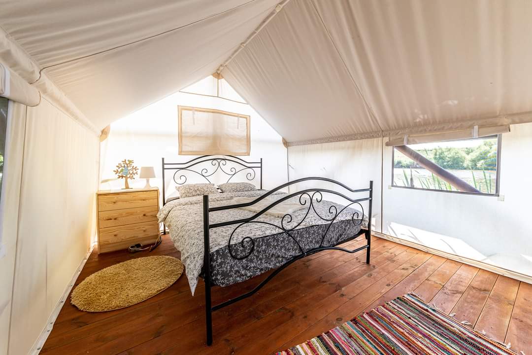 EVO Glamping Intérieur luxueux