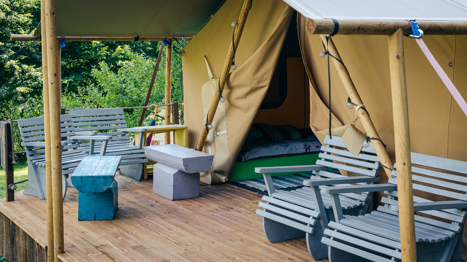 EVO Glamping Extérieur tente safari Evo