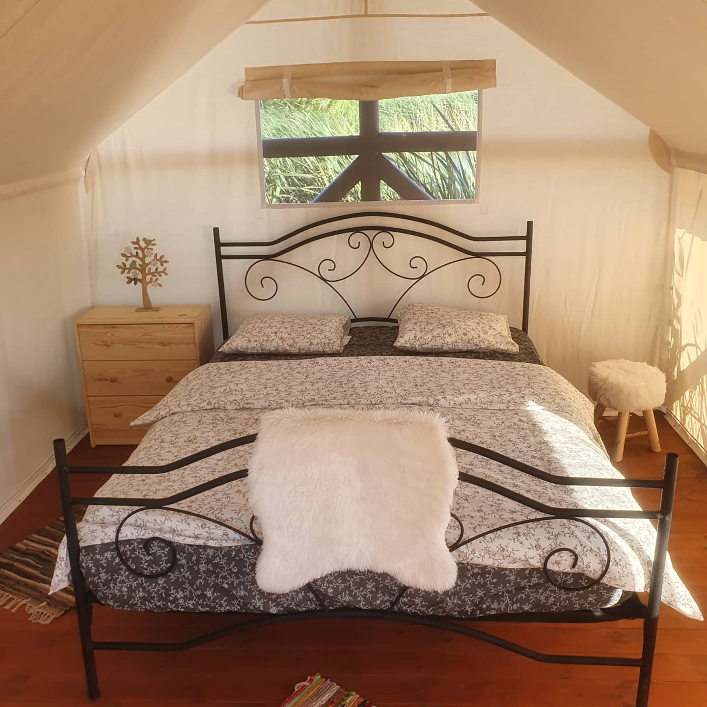 EVO Glamping Intérieur luxueux