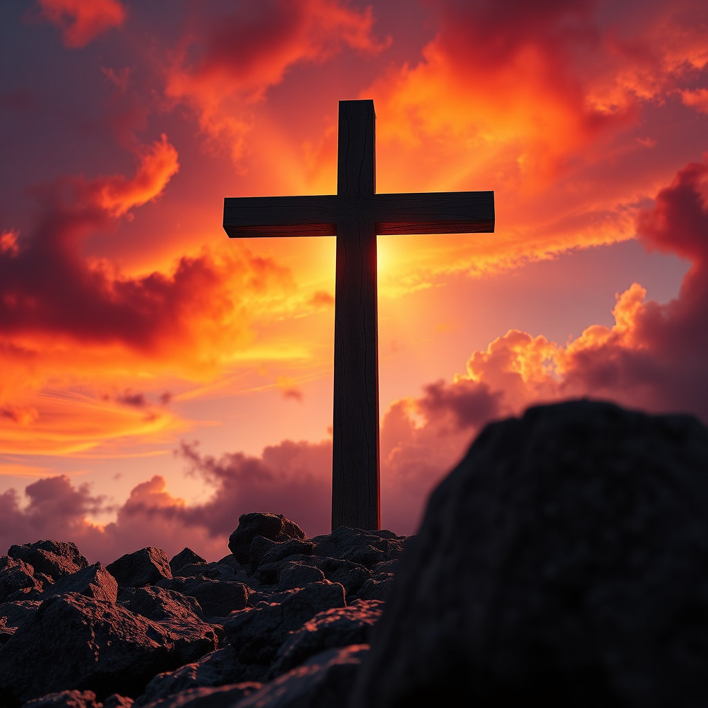 Christ's Cross Inspirational Paintings