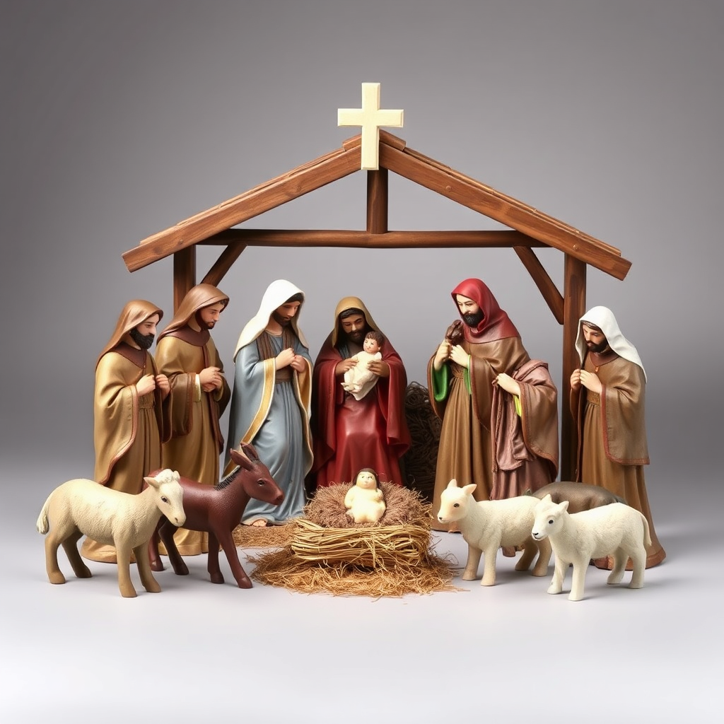 10-Piece Nativity Set