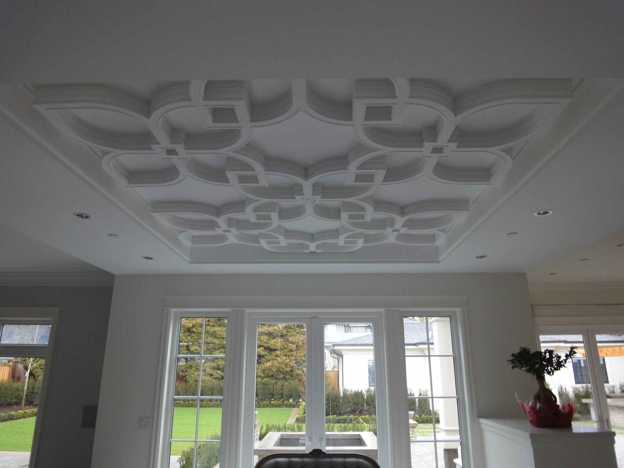 Custom plaster moulding installation Vancouver