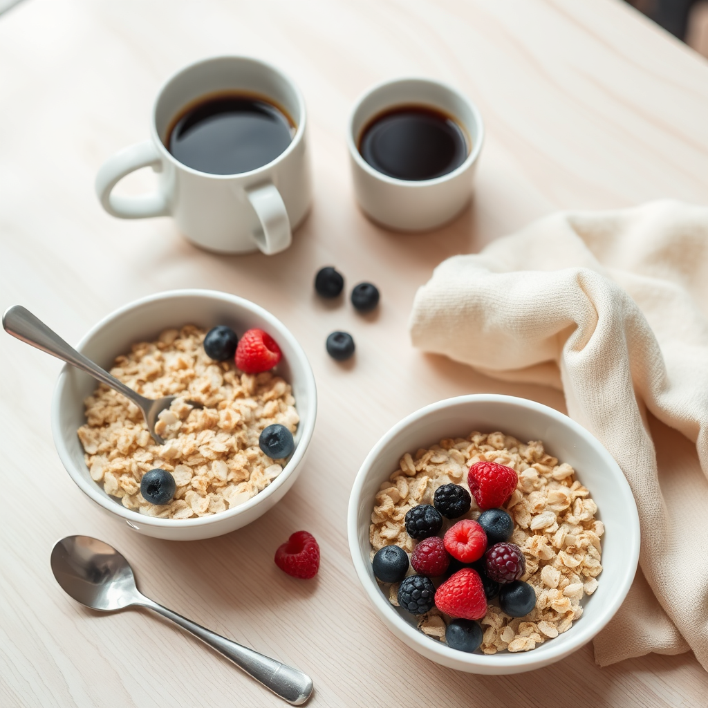 Breakfast arrangement