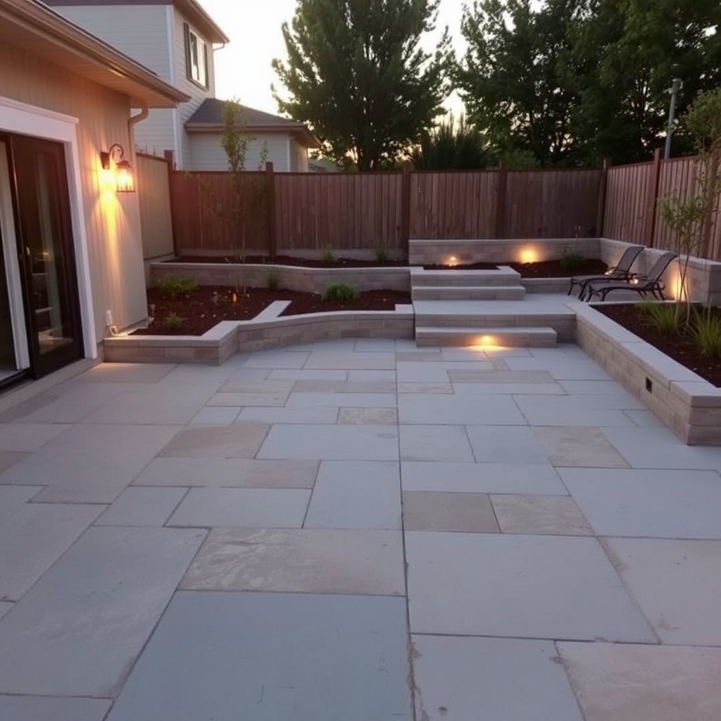 Hardscaping and outdoor living space image