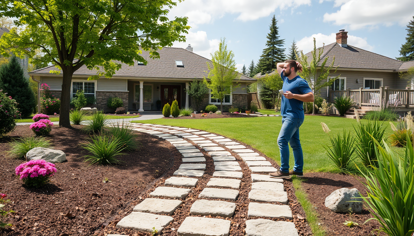 Landscaper before website