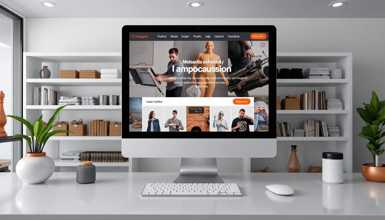 One-page vs multi-page website comparison for retail stores