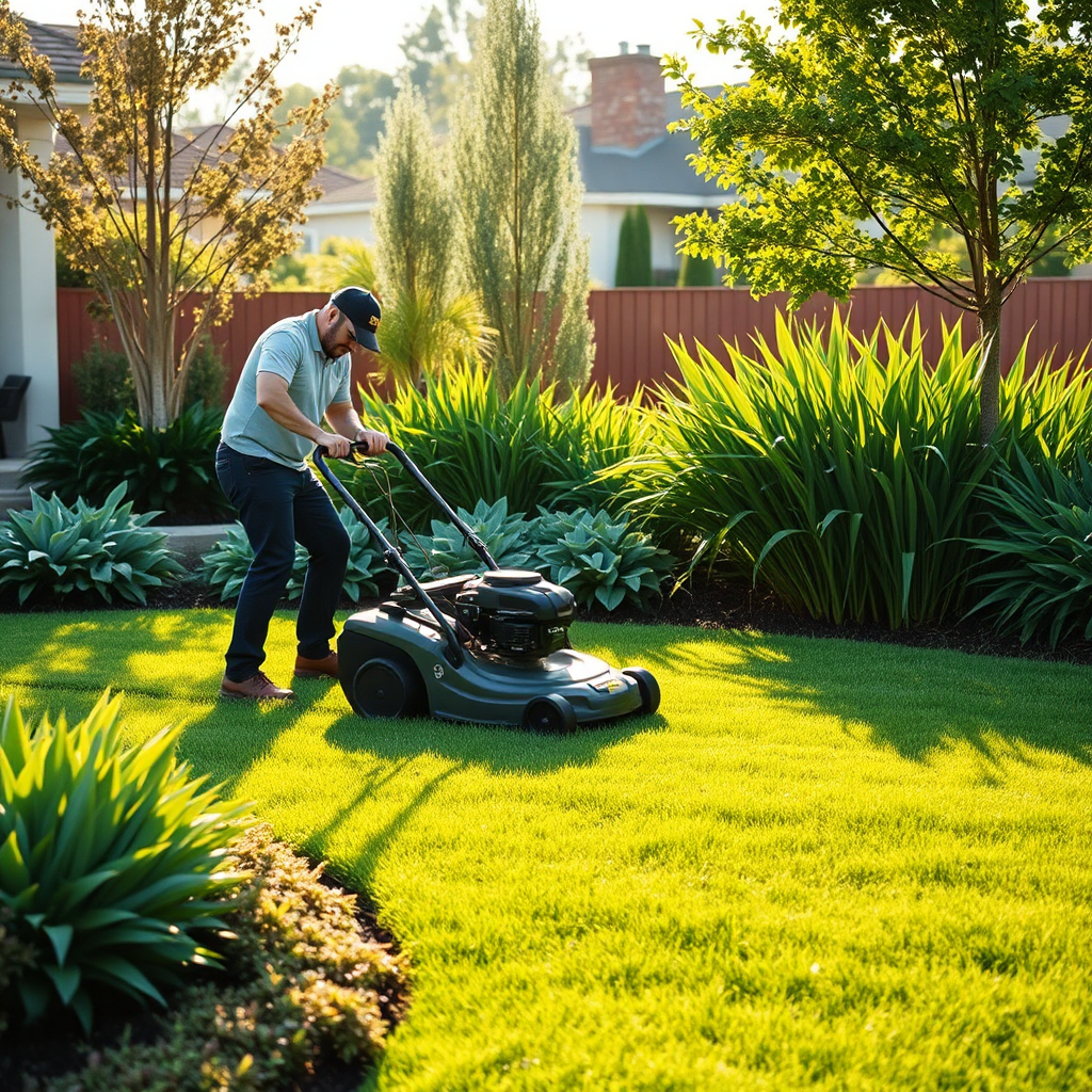 Lawn care and turf maintenance image