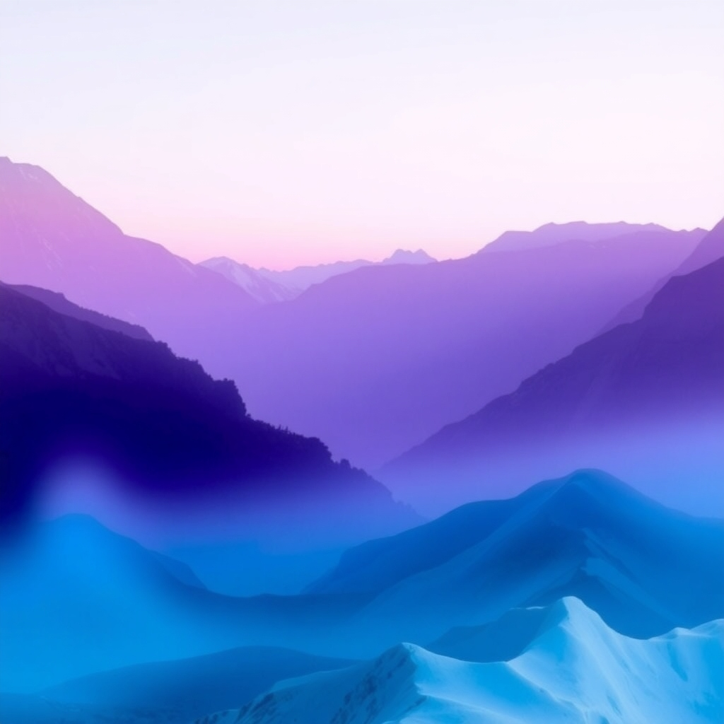 A stylized image showing a path winding upwards through a misty mountain landscape. The path is well-lit, symbolizing progress and discovery. The misty background represents the challenges and uncertainties of life. The color palette is calming and inspiring, with blues and greens dominating. A subtle sun rises over the horizon, representing hope and new beginnings. The image aims to convey a sense of personal growth and overcoming obstacles. Style reference: Serene, motivational, and subtly symbolic.