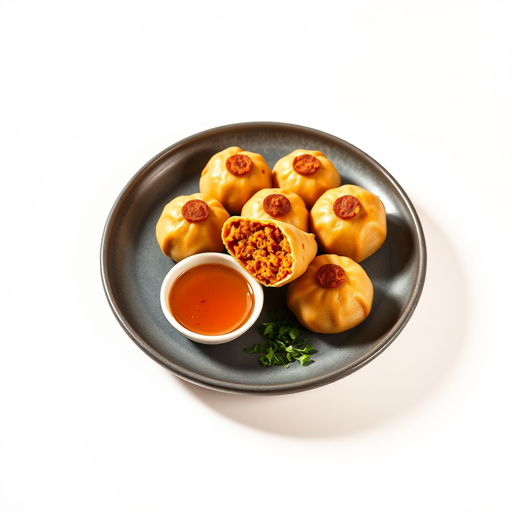 Fuchka with tamarind water