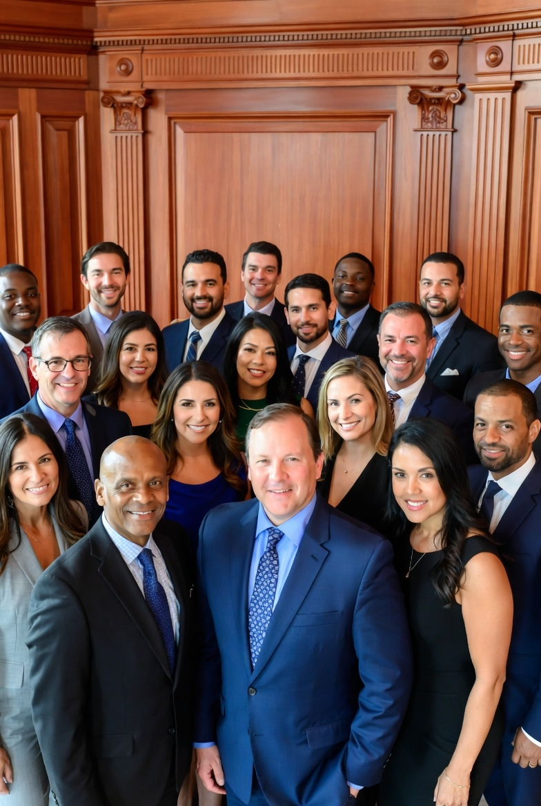 A friendly insurance advisor providing assistance to a client over the phone. The client is smiling and appears relaxed. The background is a bright, professional office environment. 4K resolution, high quality.